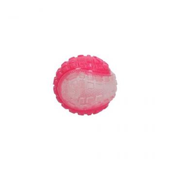 Preview: Dog Comets Glow In The Dark Moon Ball M Pink 7,5cm